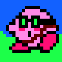 [31f506] *sees something glimmer under the snow by a tree -kirbs