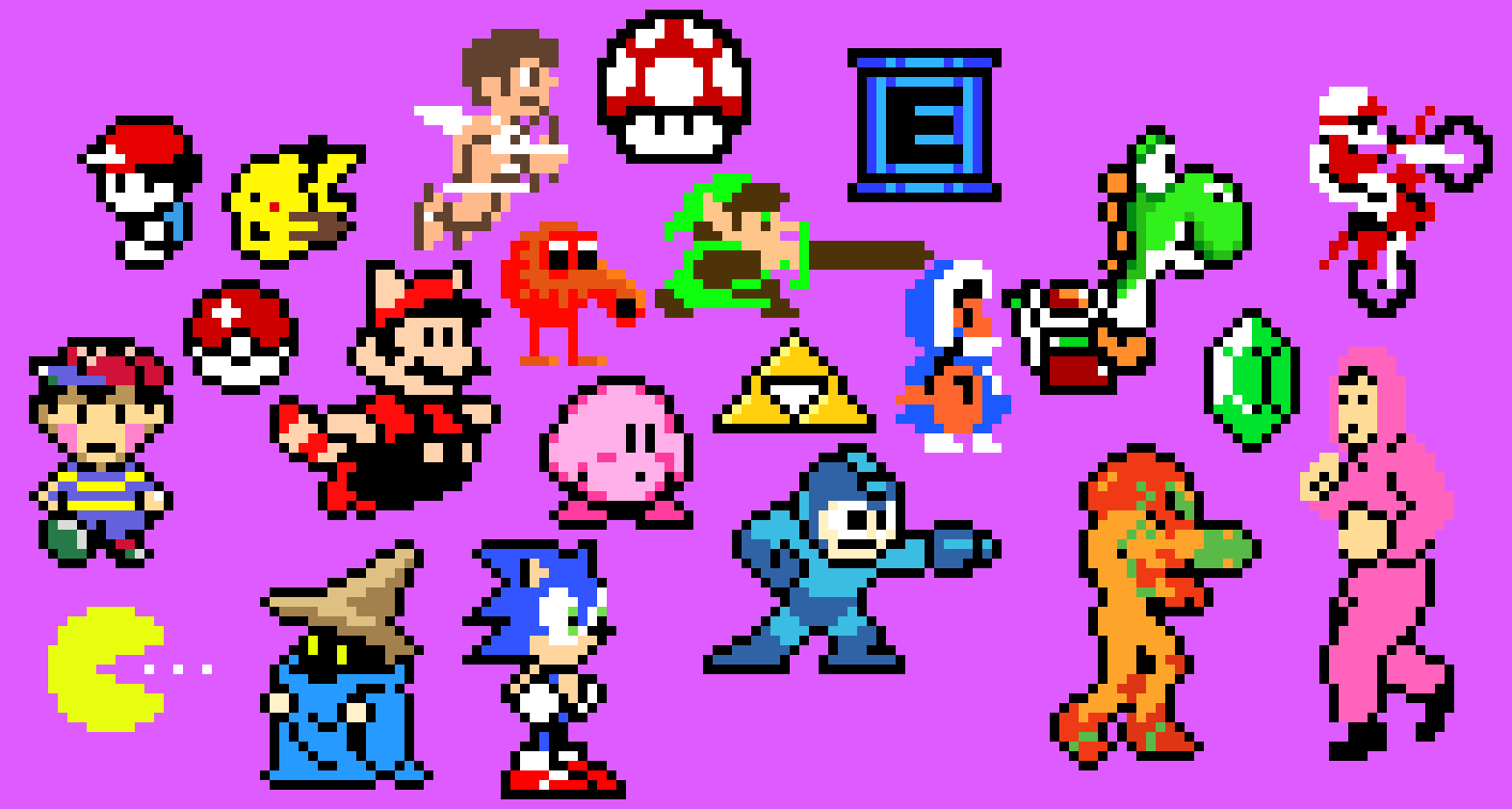 [9664c4] First Pixel Art