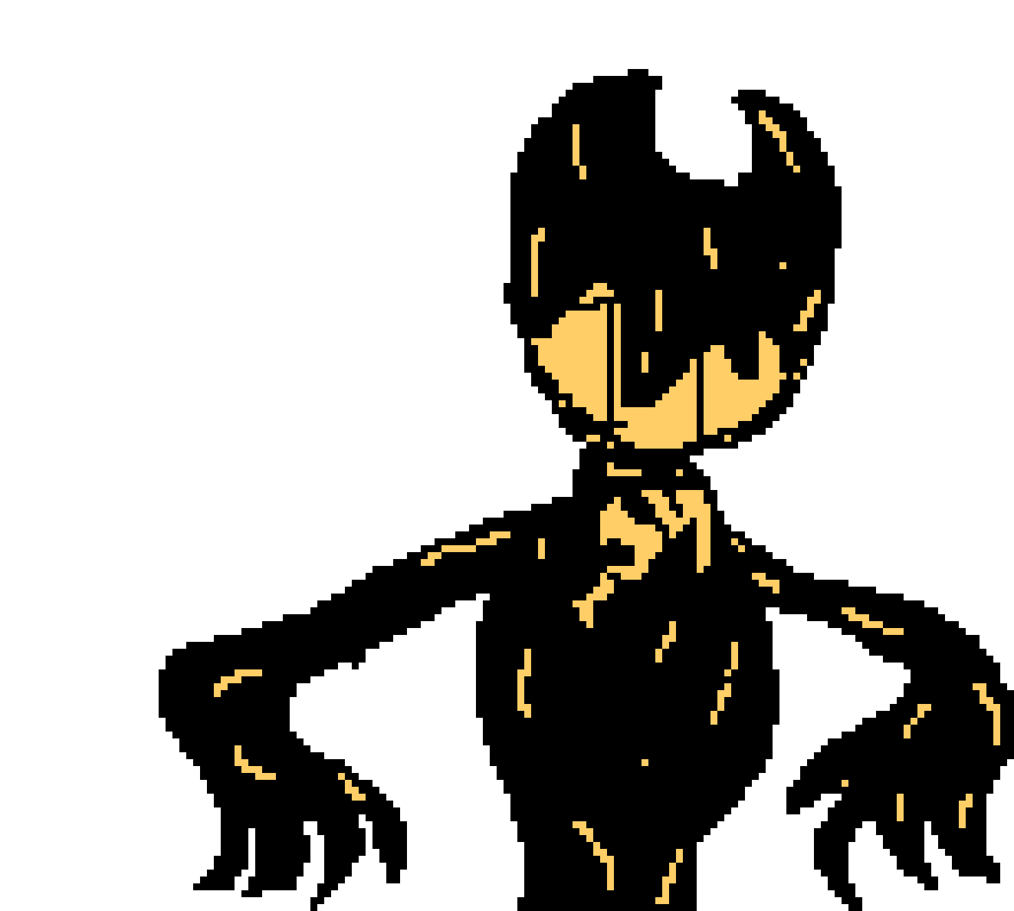 [3fcaee] ( bendy jumps out of a ink puddle and charges at them   ) -Tom