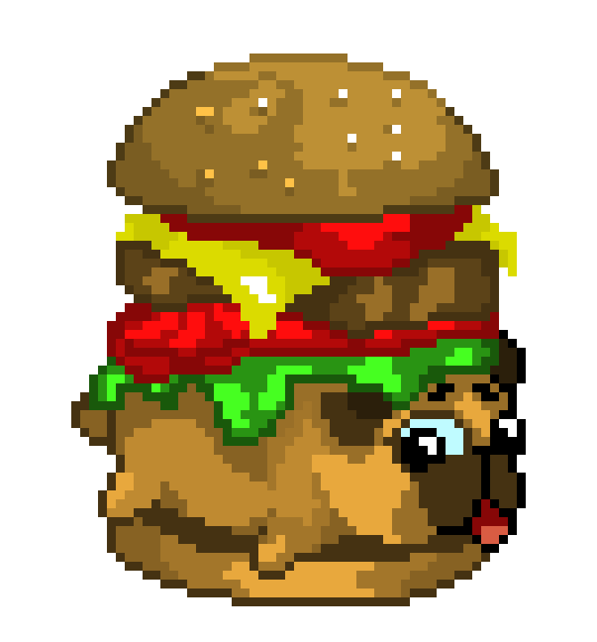 [02157e] thee pug burger 