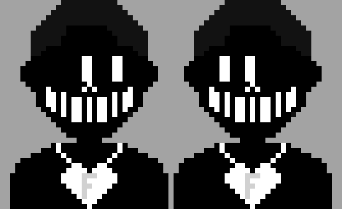 [f455be] *T takes control* *Both Speaking at once* Ya see? There are two of me!