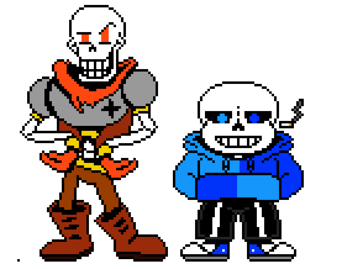 [9629e1] revertinternational Sans and Papyrus Battle Sprite.
