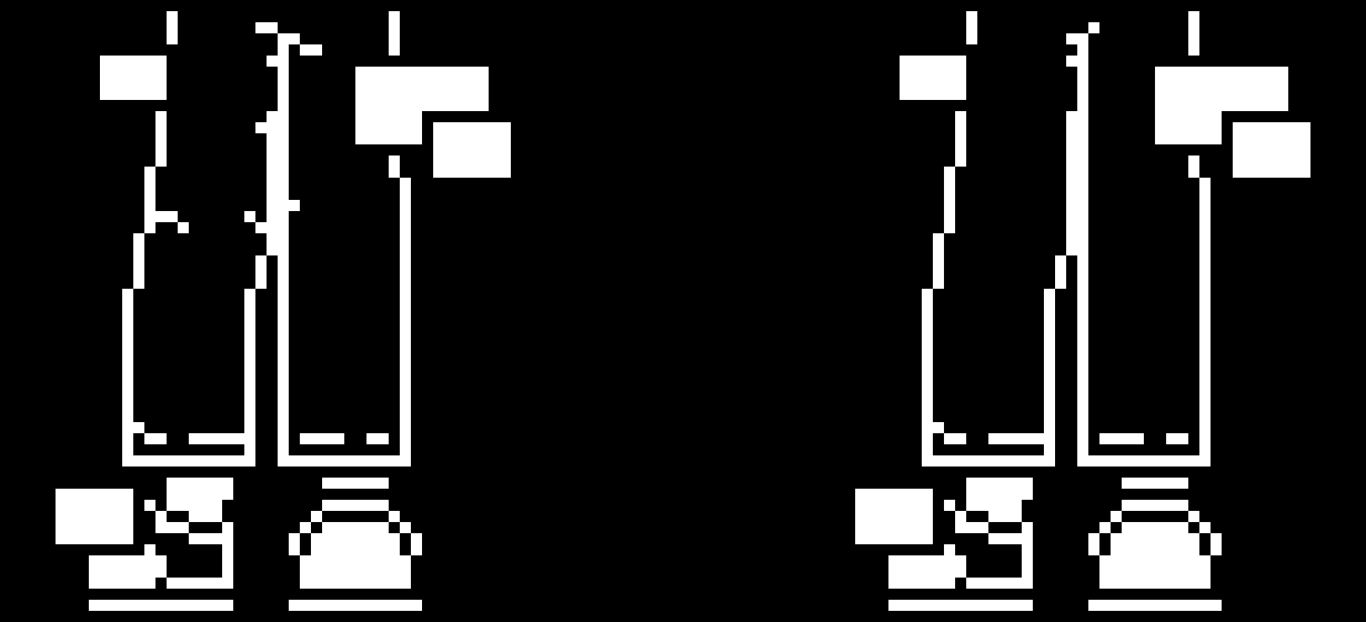 [5b2f3e] I'm sorry. i need to mention the detail i put into the legs here left is male right is female