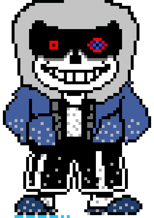 [4de1ad]  Dusttale Sans Sprite