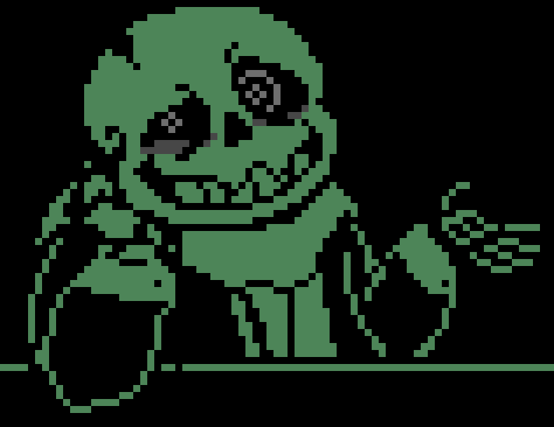 [68791c] Undertale Unhinged sans: yep so is this chara witch is cannon