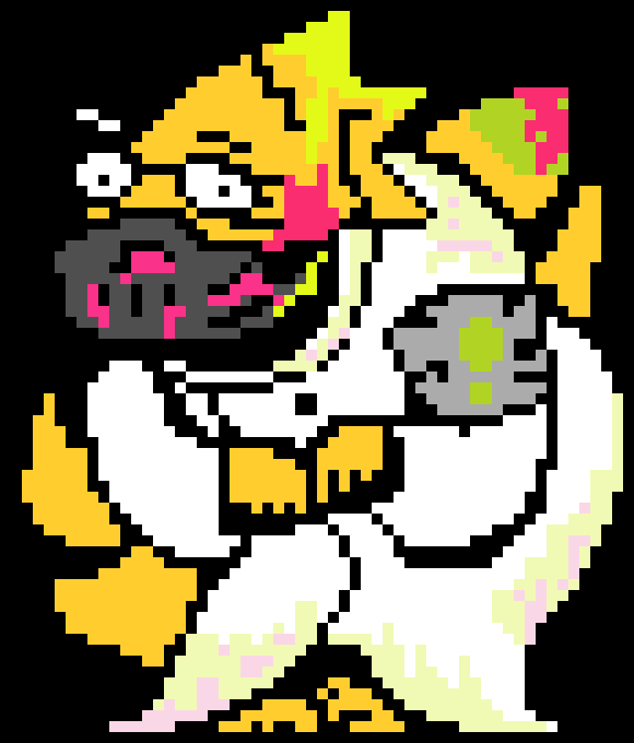 [ca4231] Undertale Alphys Sprite
