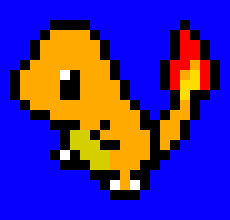 [9664c4] Pixel Charmander