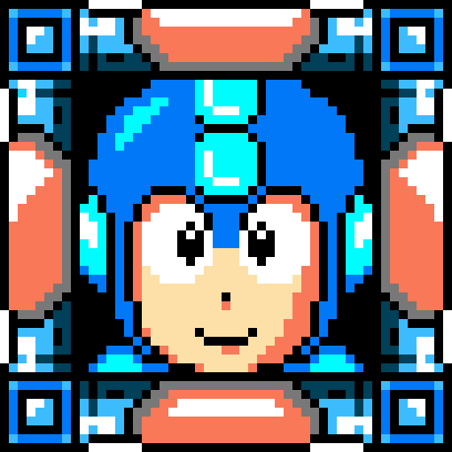 [9664c4] Megaman Mugshot Selected 6