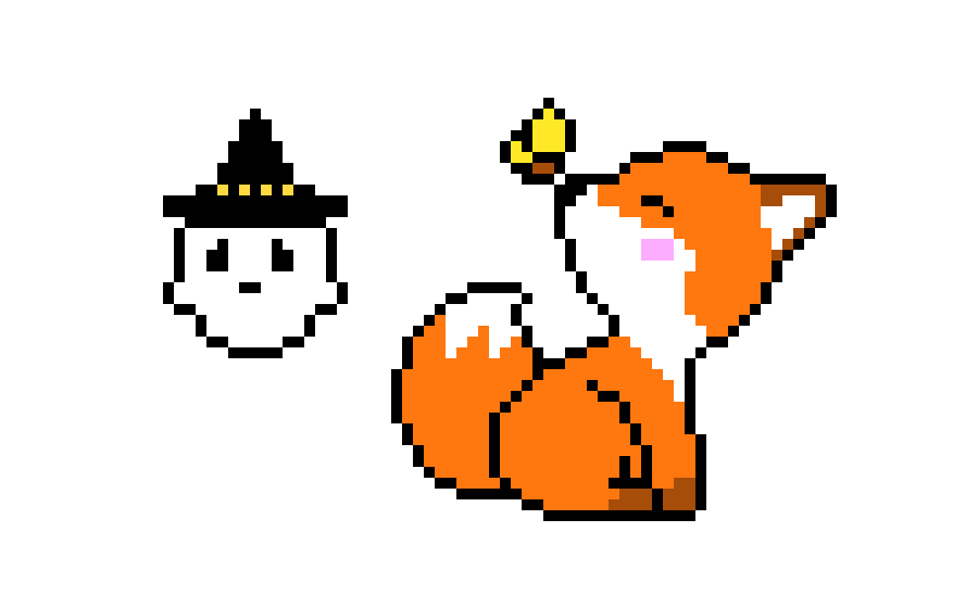 [9ed6d9] ghost and fox