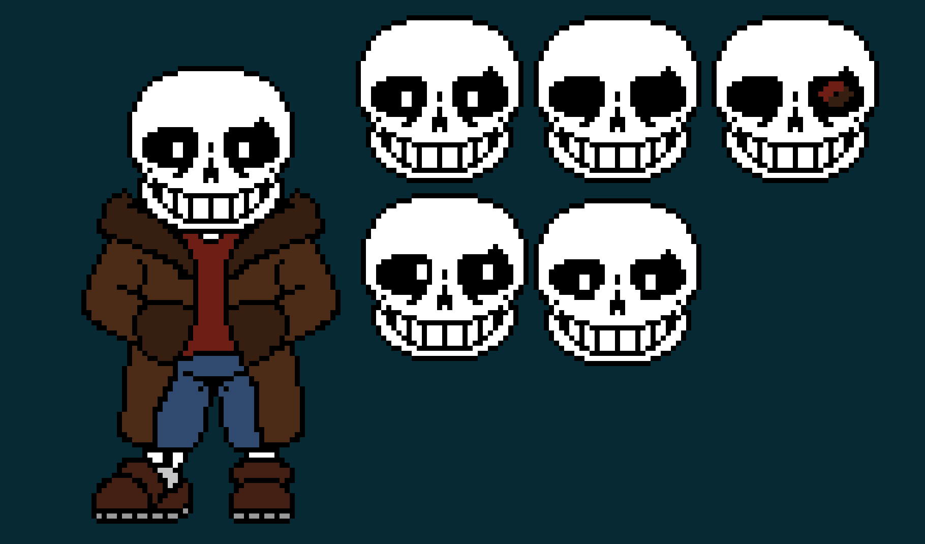 [c547c2] sans for an au im making,but by making I mean just sprites for since I can not code 