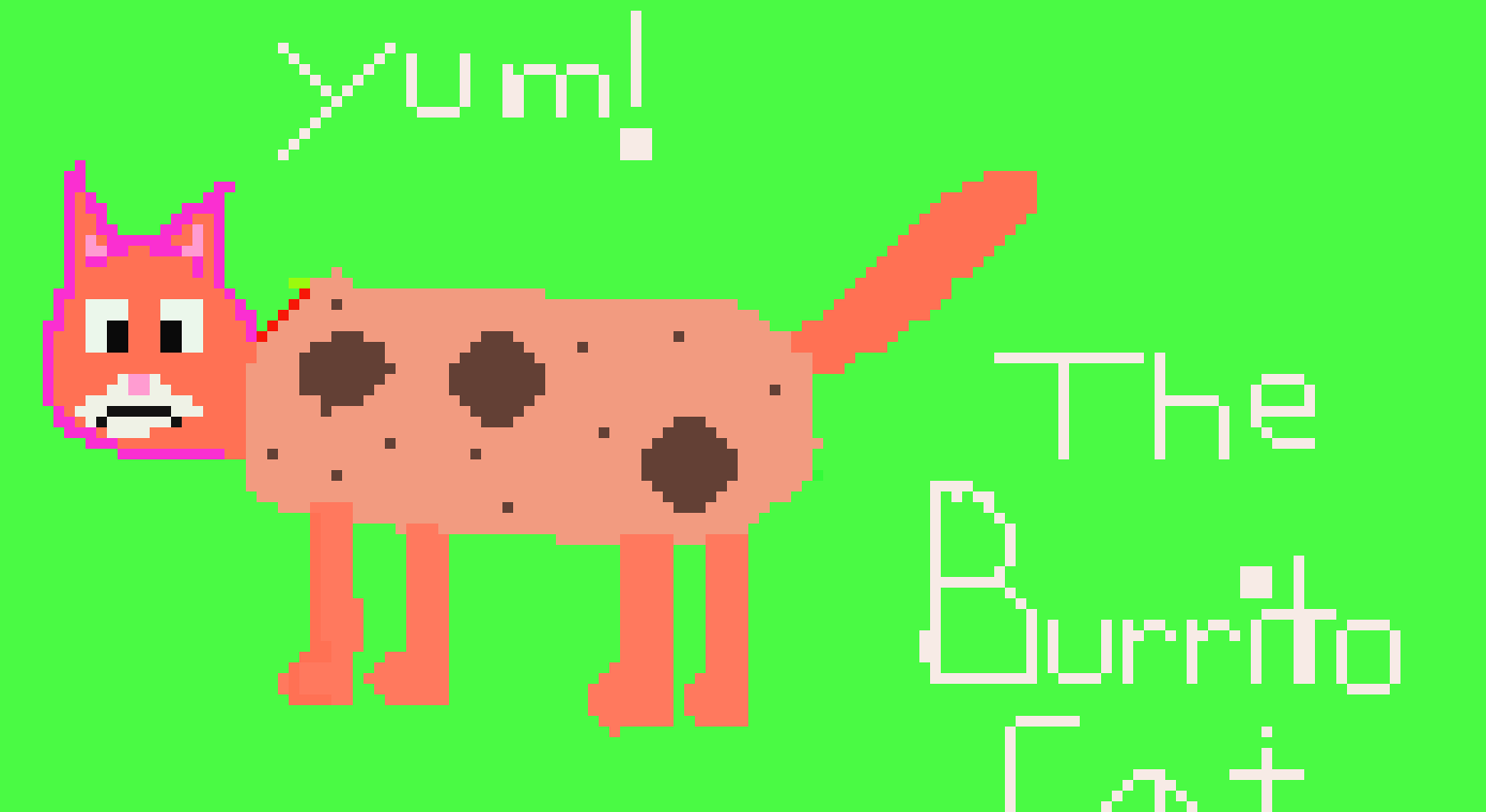 [d3b442] Burrito cat