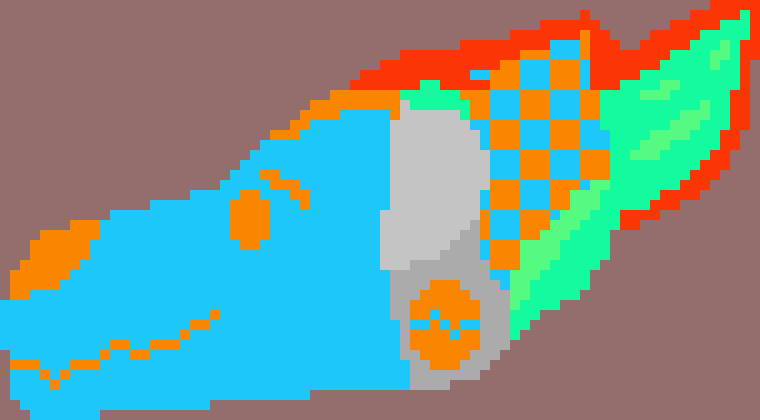 [05b0c1] Also, Sorry for the edit, but I kinda think it's too dark. This is too bright, but I had to get your attention.