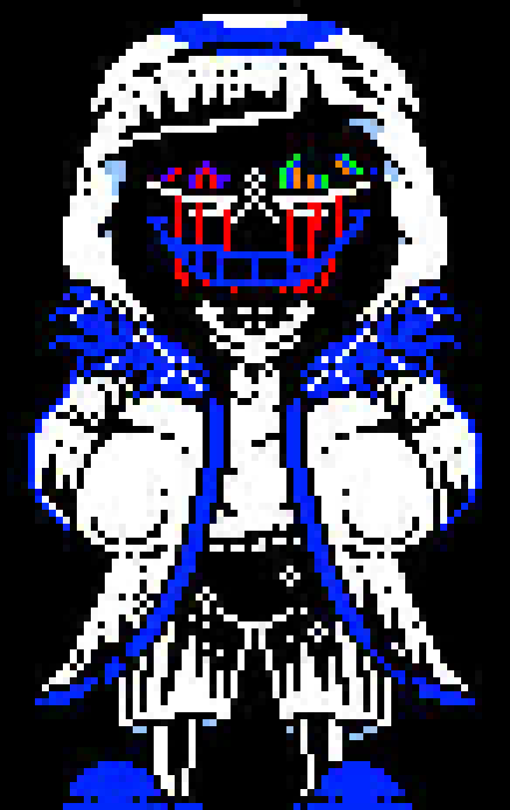 [ce28af] *he looks to whisper* h-heheheh-eheh-eheheh L-looks like y-y-you have no idea w-who I am d-do ya?! O-or else y-you'd b-be running!