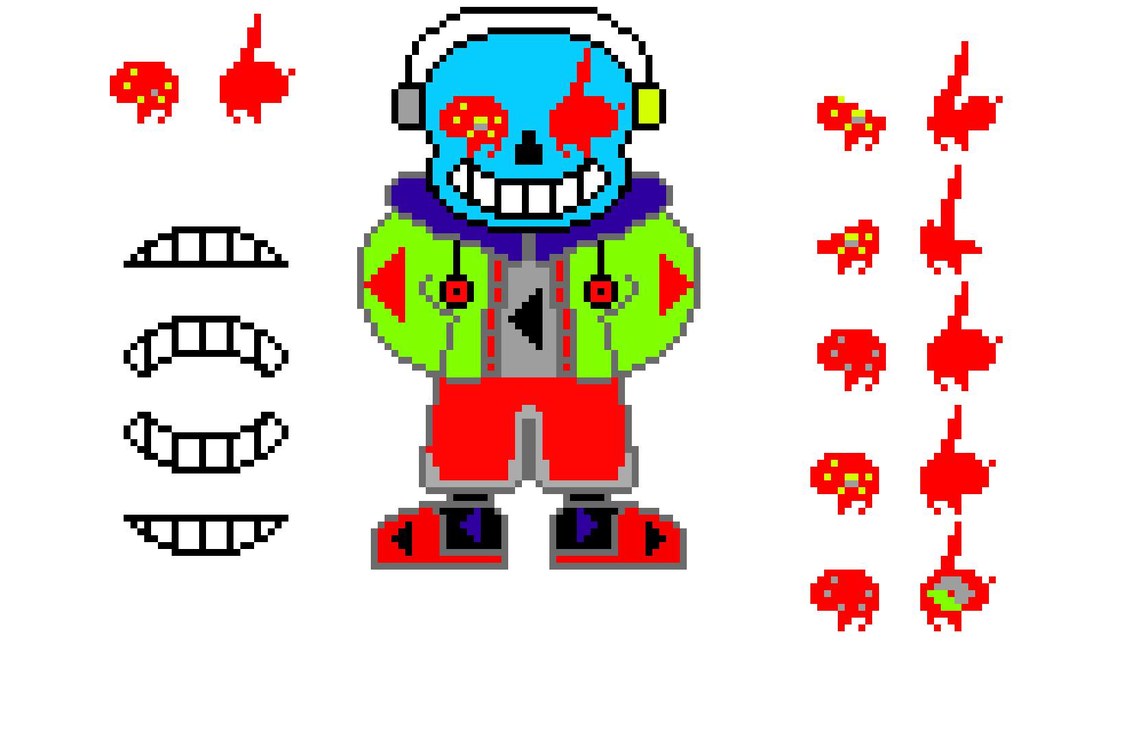 [a228fa] Me as Sans + Emotions