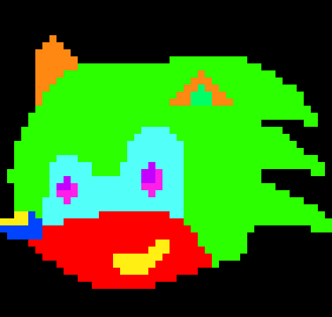 [9664c4] Colourful Sonic