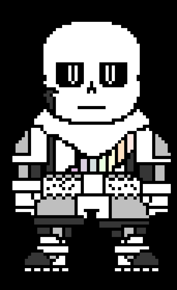 [1550bf] hello depresso sans. - INK! Sans (battle mode)
