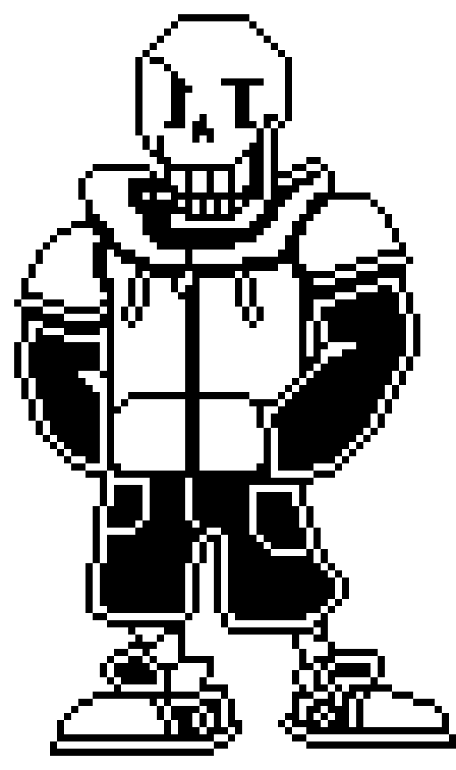 [9664c4] TS!Underswap Papyrus Sprite V2