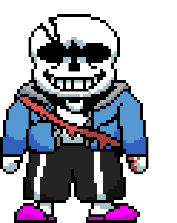[05ced3] Undertale Last Breath Sans Phase 3 Sprite