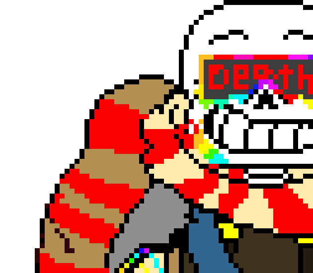 [042eaa] Mind if I recreate the Henry Stickmin valiant hero ending - Fresh!Ink sans