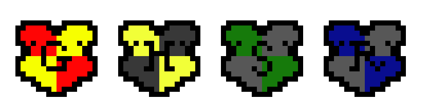 [cefc9b] hogwarts houses