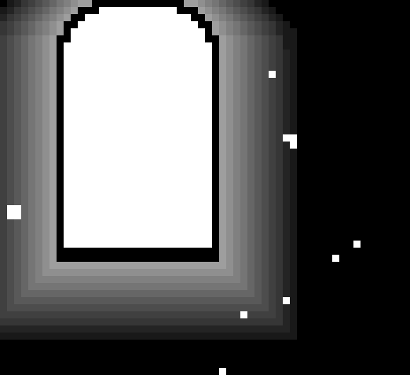 [9664c4] room 1 black door sparkle 30