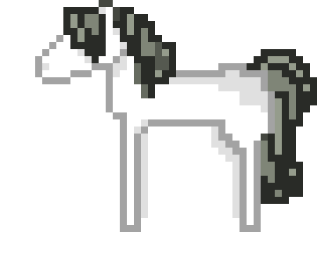 [9664c4] pixel horse fb