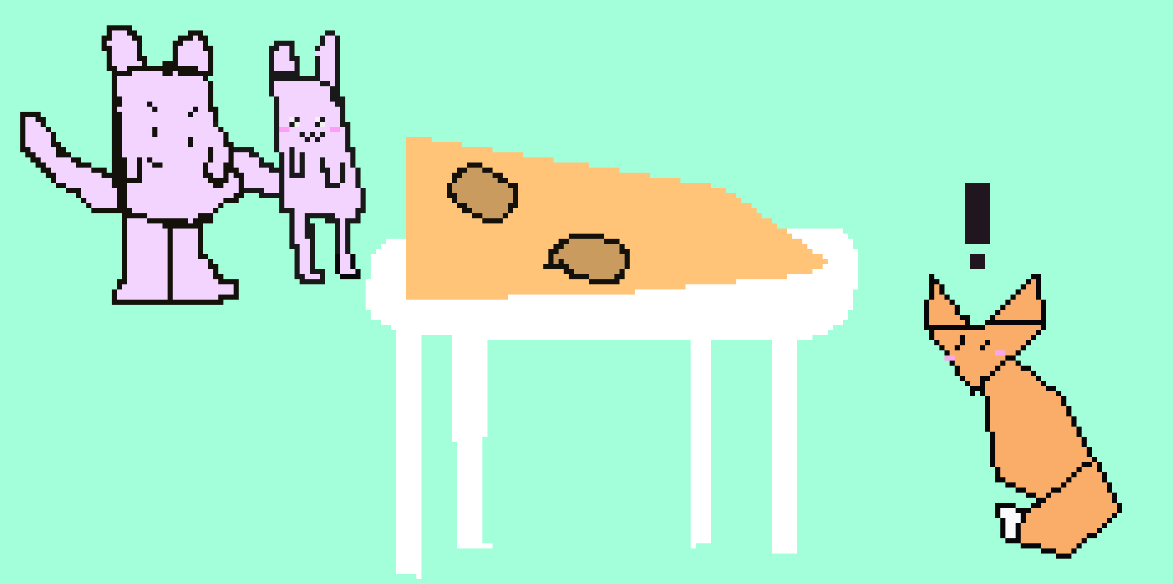 [5595d1] The fox and the cheese.