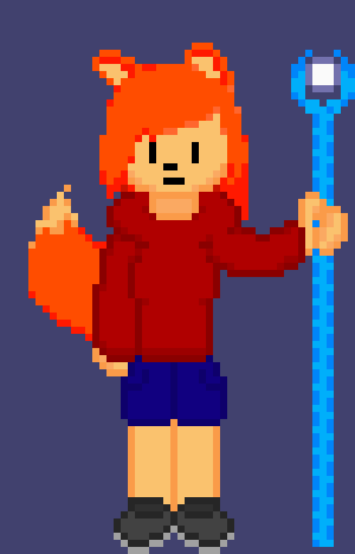 [733b2d] *Gets staff* ... -Foxlya