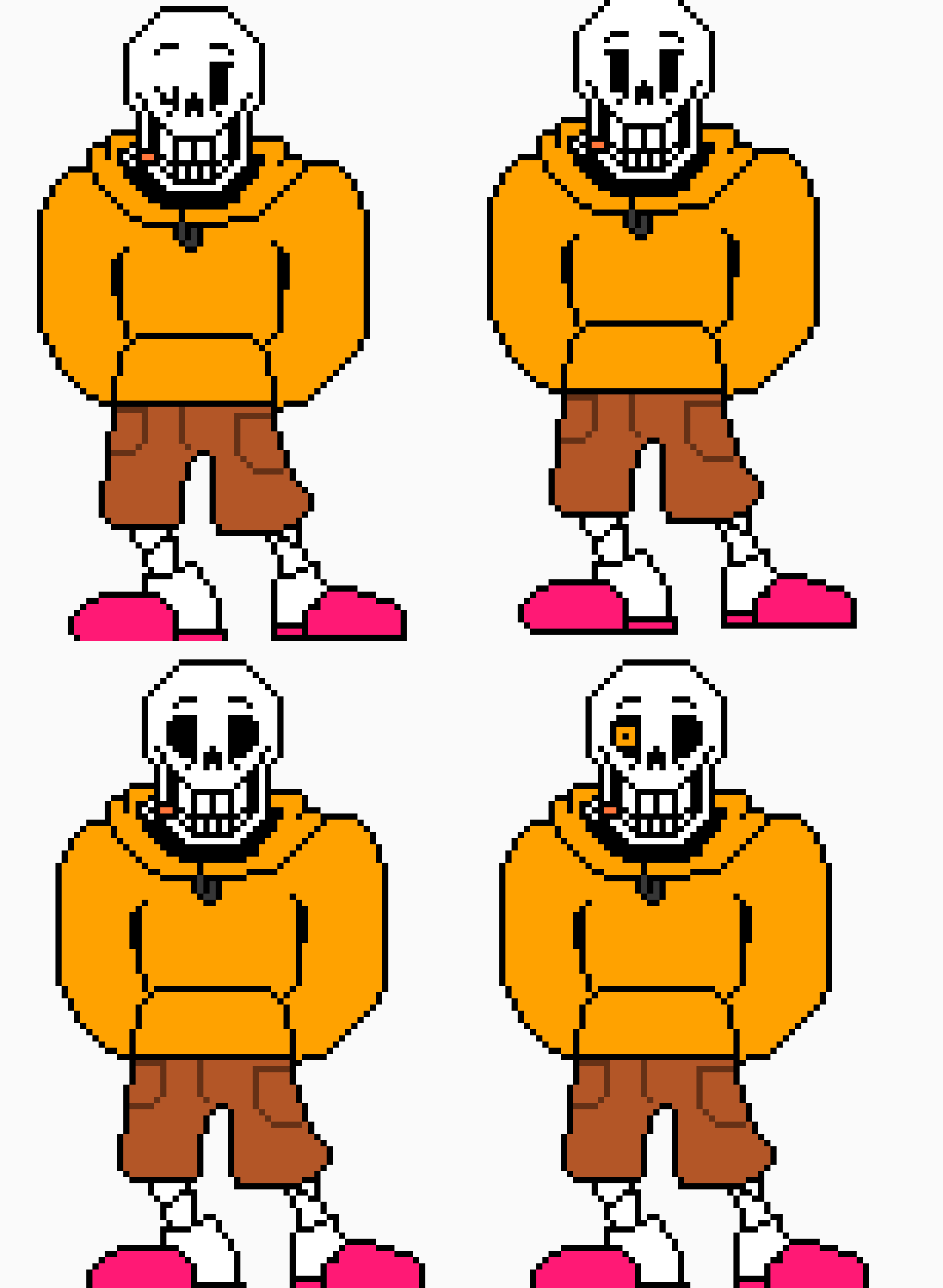 [9664c4] Underswap Papyrus Sprites v5