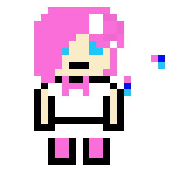 [dac259] danganronpa pixel sprite Yumi