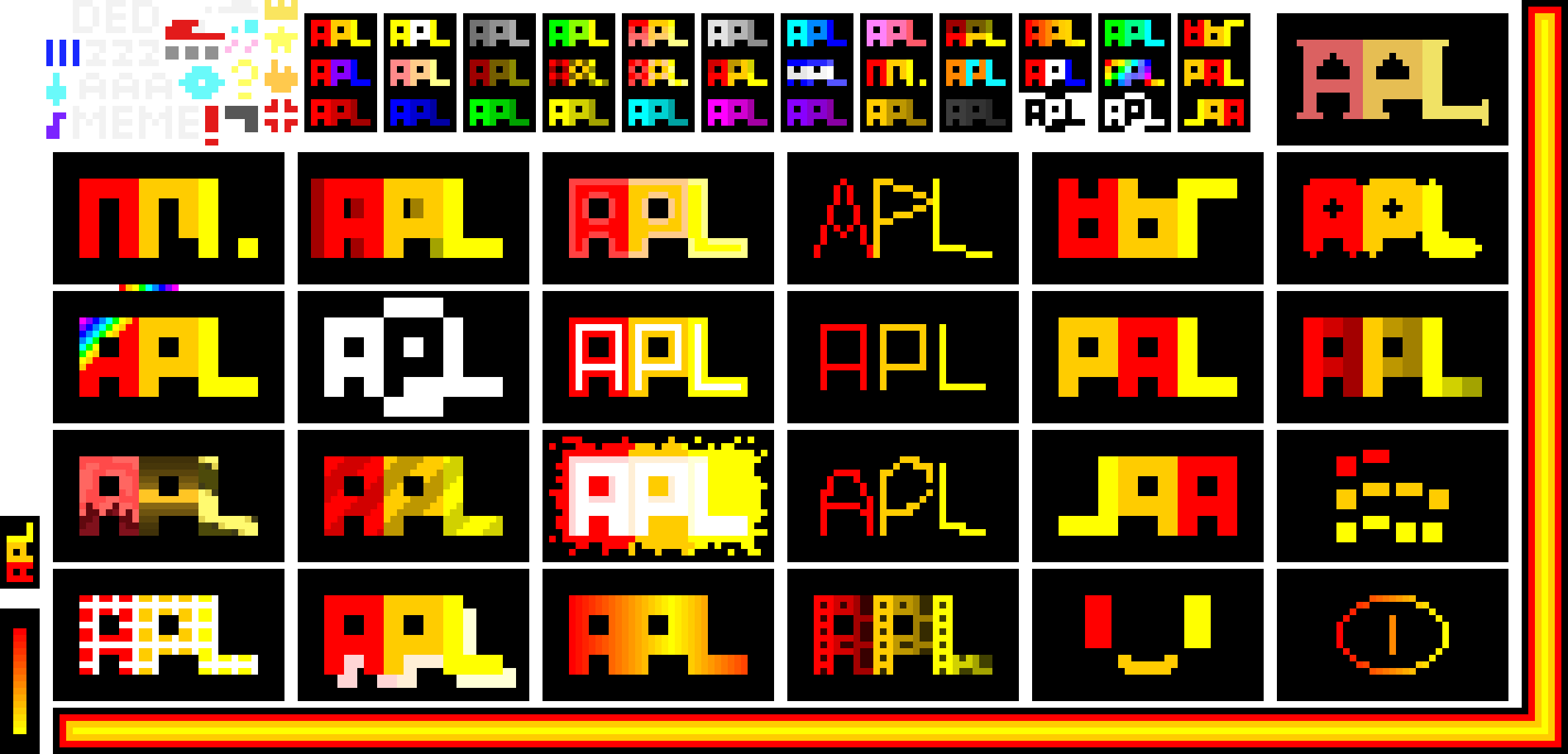 [ca38aa] i got bored and made even more of these things. i also doodled around the sides. because i was bored.