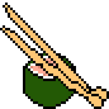 [9664c4] Sushi With Chop Sticks