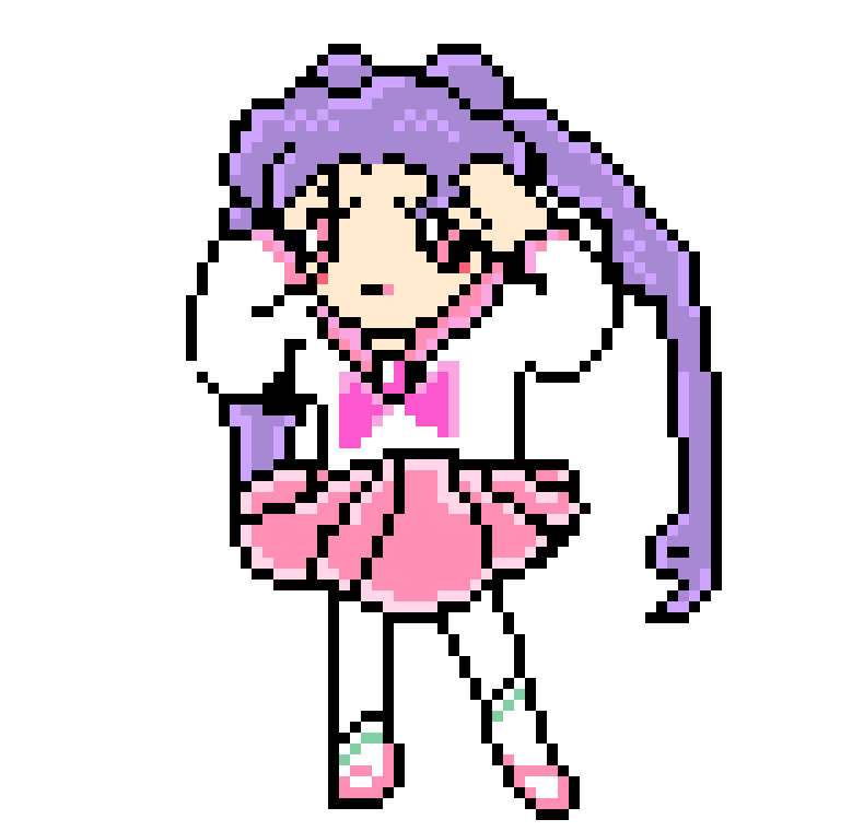 [9664c4] First pixeled art!