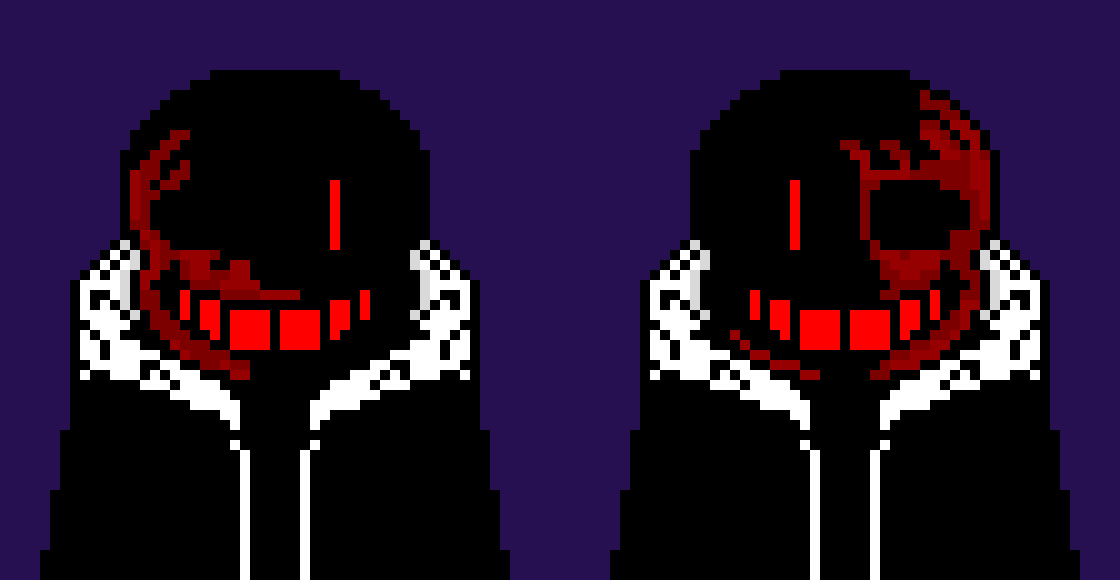 [0ae1f1] *two figures are standing in the middle of the mess* Divided: you get the white one- Rebooted: and you get the yellow one