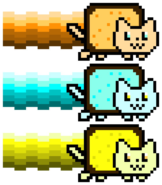 [9664c4] EarthNyan, IceNyan, and ElectricNyan