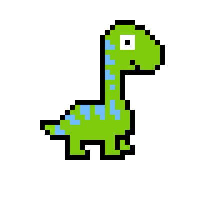 [9664c4] Cute dinosaur By:Lizzy