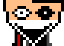 [cda17a] scary guy with the black eyes and white face. terrie is talking in main chat.