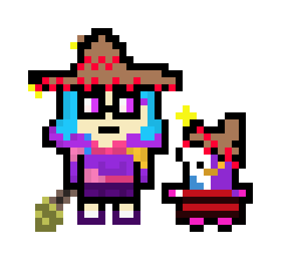 [a43e3f] Sora Hana Pixel Fiesta