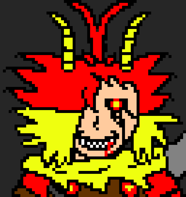 [cdd463] Pretty sure it's just her holding pickaxe - DSI