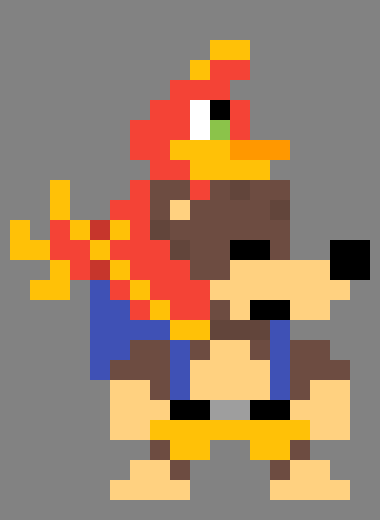 [212b1f] B: -drops to his knees, out of breath- Phooey. K: That went better than I expected it to.