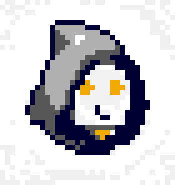 [dfb43a] Reaper Overwatch Pixel Face 