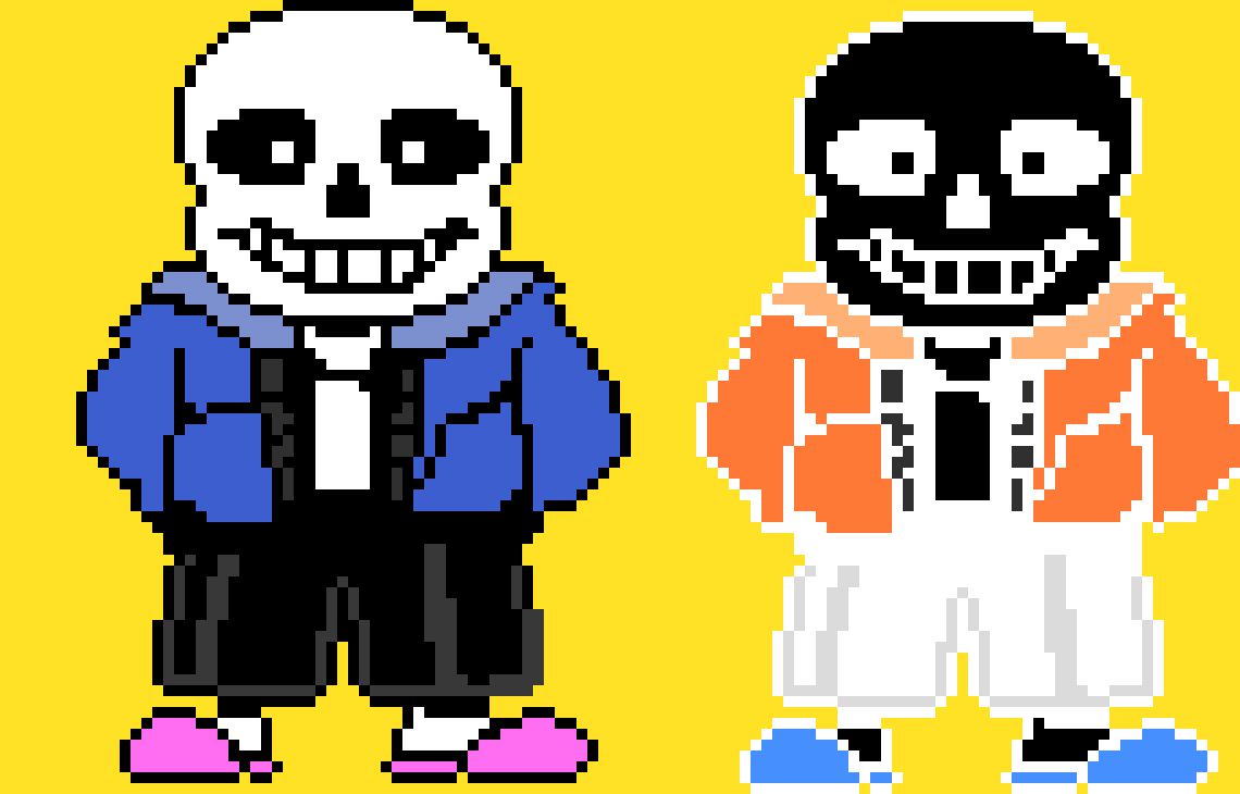 [5f5ea0] Sans Sprite and snas etirps