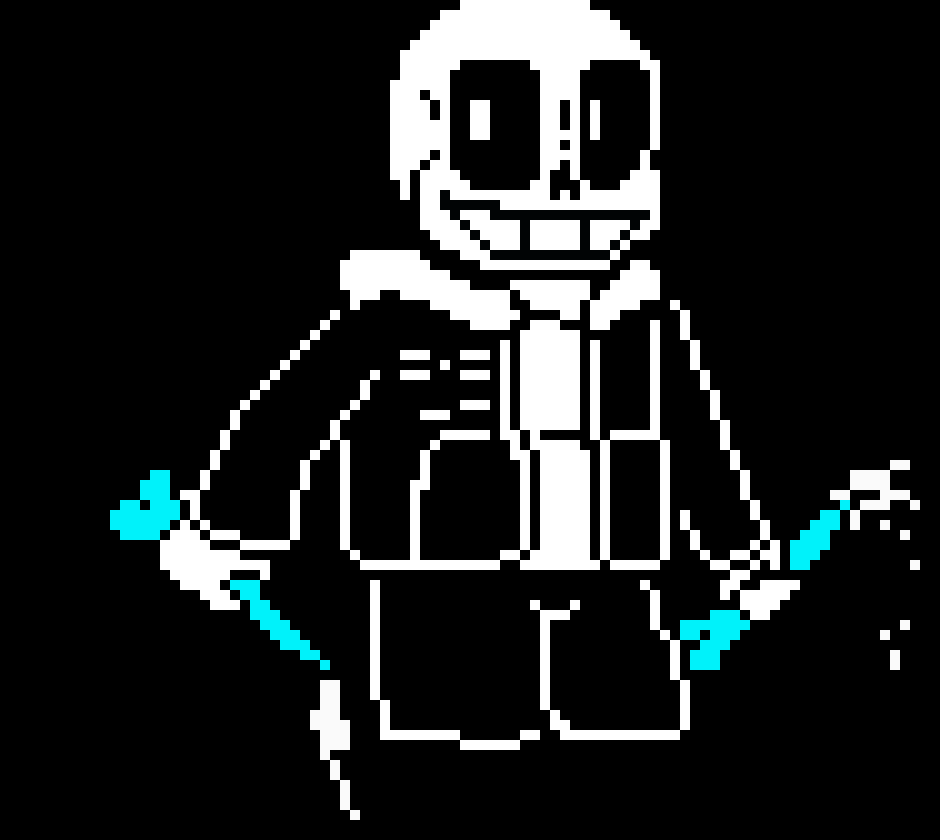 [eba2be] (summons blasters and blasts half way thare)--- sans/shadow