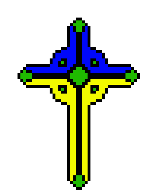 [0885cb] cool cross