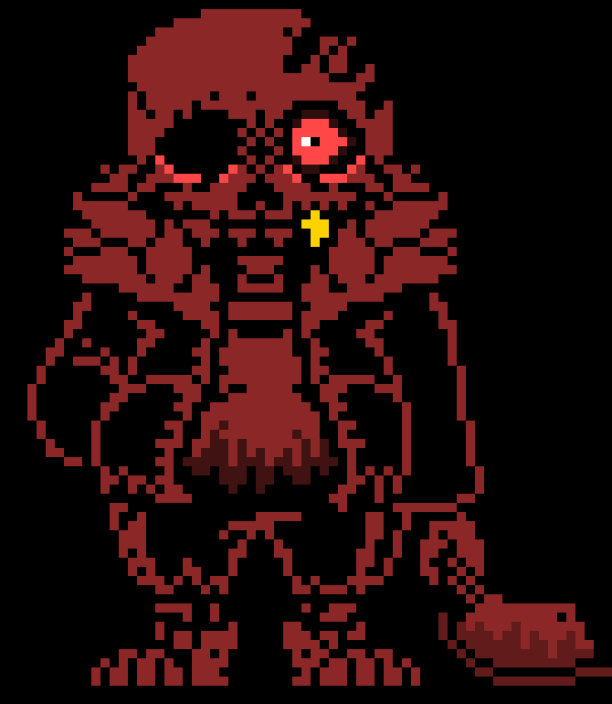 [71ea35] Horrorfell Sans Battle Sprite