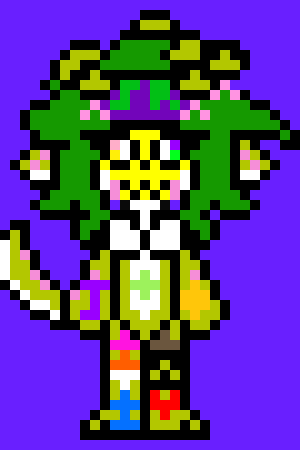 [0df49e] Autumn-Well ima mess with courtroom and try to make a Spamton character on there,and get my Spamton with a gun sprite back,so yeah if you need me say,"Autumn"