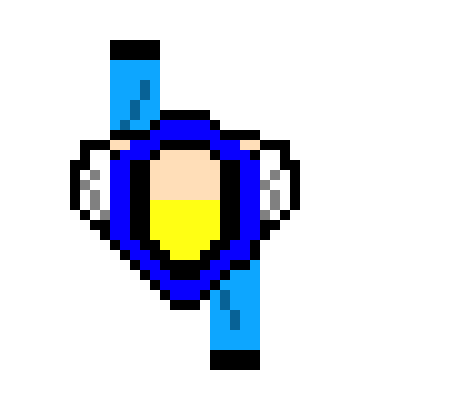 [9664c4] Jacket Blue walking 1