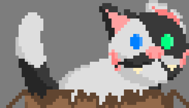 [d0027a] ¨you sp- oops!¨ *falls of of the spinning chair*-Oreo