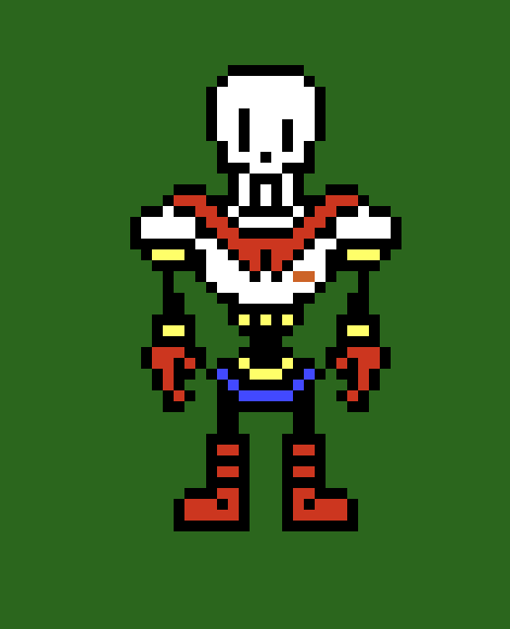 [9664c4] Papyrus From Undertale.