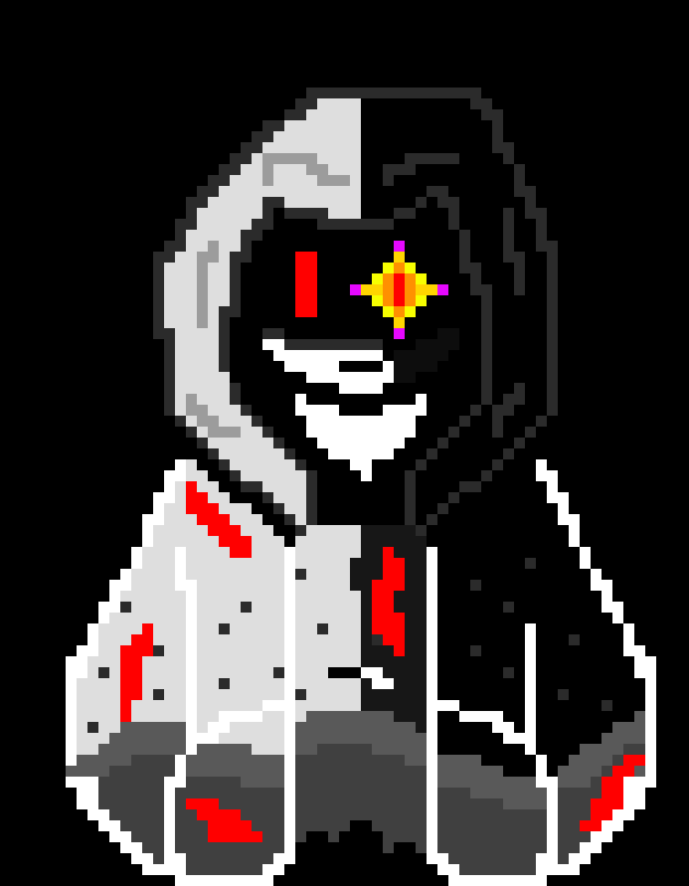 [2fe70b] *darkness covers where I got shot* you killed someone with these bullets am I right?